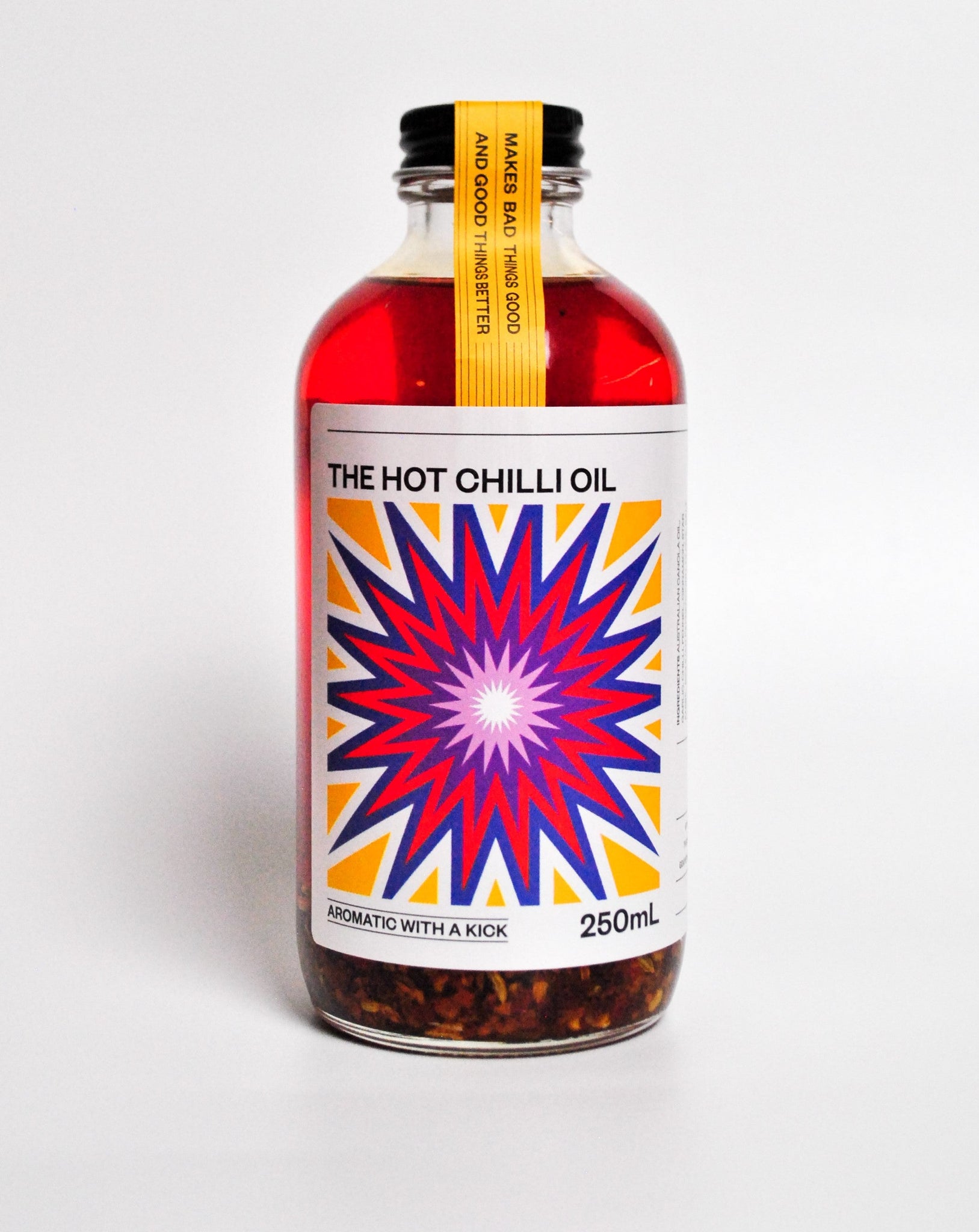 3 Pack - The Hot Chilli Oil 250ml - Wonky Labels